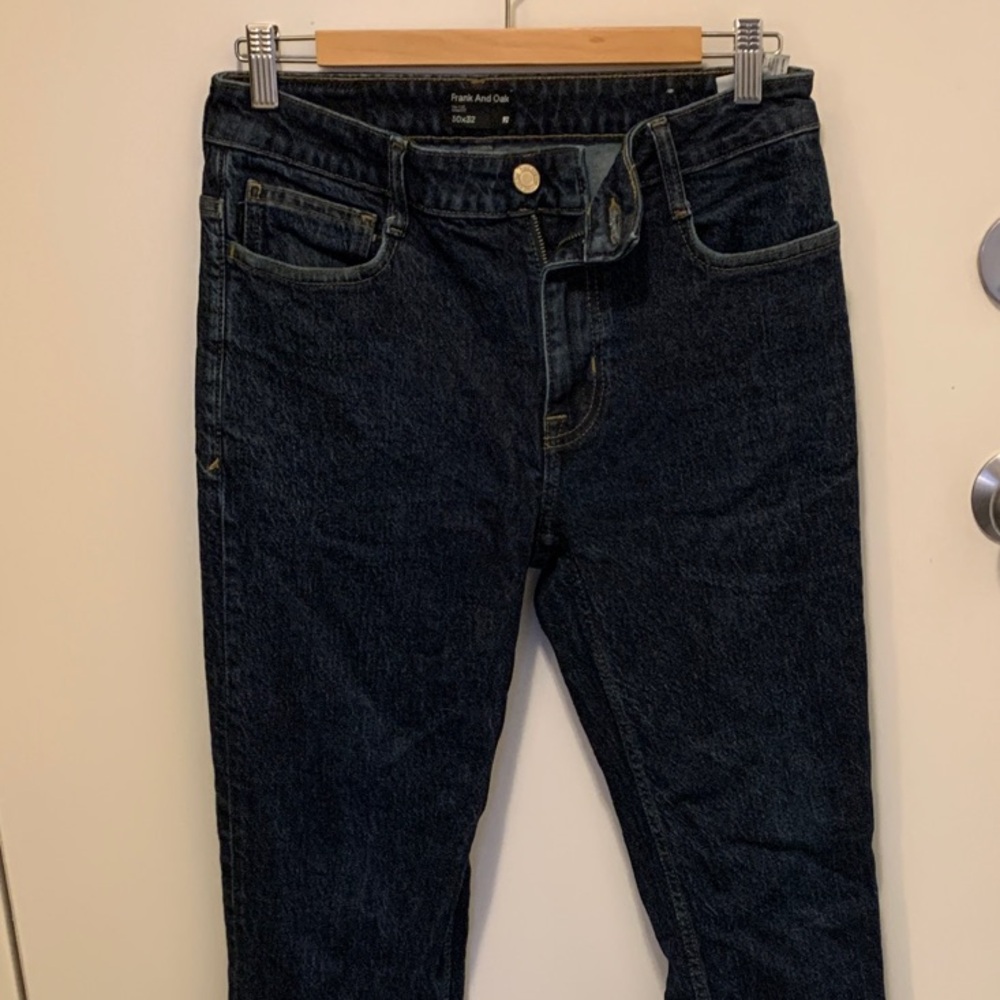 Frank & Oak Dark Blue Jeans🇨🇦🇨🇦